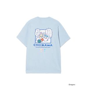 【ちいかわ】発泡プリント スイカ割り Tシャツ...の詳細画像1
