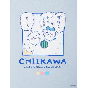 【ちいかわ】発泡プリント スイカ割り Tシャツ...の詳細画像5