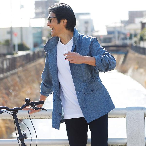 デニム調ブルゾン メンズ シニア プレゼント 50代 60代 70代 80代 誕生日 ギフト ラッピ...
