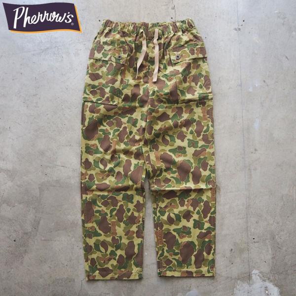 フェローズ パンツ PHERROW'S P-44 モンキーパンツ 26S-PMEP1 メンズ カモフ...
