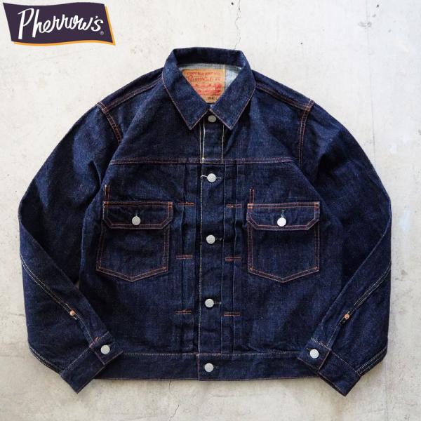 フェローズ デニム ジャケット PHERROW'S 2ndタイプ デニムジャケット 407J-SW ...
