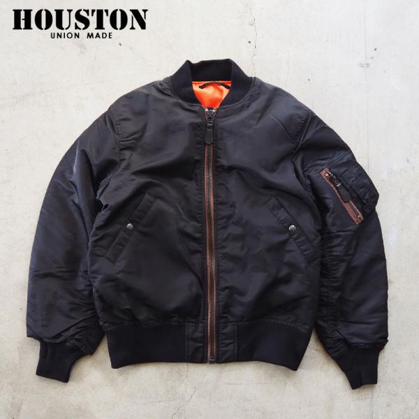 ヒューストン ジャケット MA1 メンズ HOUSTON MA-1 フライトジャケット 50316 ...