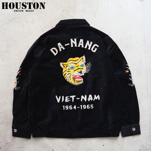 ヒューストン ベトジャン メンズ ジャケット HOUSTON コットン 別珍 ベトナムジャケット 5...
