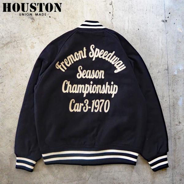 ヒューストン スタジャン メンズ ジャケット HOUSTON MELTON AWARD JACKET...