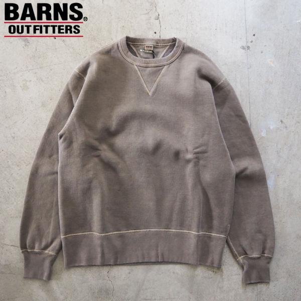 BARNS OUTFITTERS バーンズ トレーナー メンズ "STANDARD" 30/7 CO...