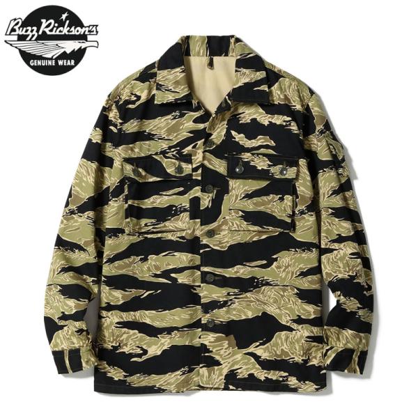 バズリクソンズ ジャケット タイガーカモ BUZZ RICKSON'S GOLD TIGER PAT...
