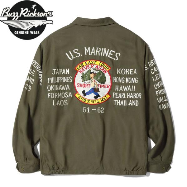 バズリクソンズ ジャケット BUZZ RICKSON'S メンズ ツアージャケット ミリタリー ミリ...