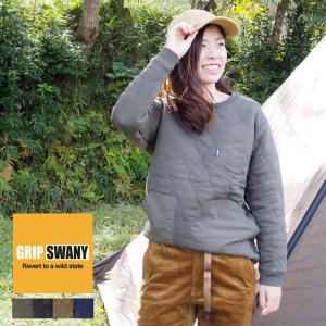 グリップスワニー GRIP SWANY キルティング 中綿 トレーナー