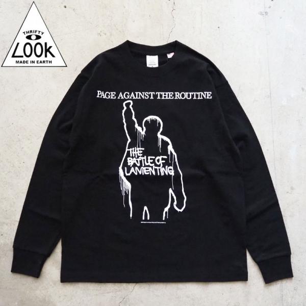 スリフティールック ロンT THRIFTY LOOK 'PATR 'LS TEE グラフィック 長袖...