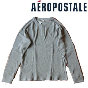 AEROPOSTALE サーマルロンＴ エアロポステール ヘンリーネック 長袖  メンズ 大きいサイズXLサイズ｜united-us
