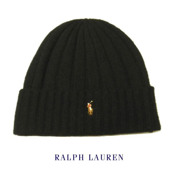 ラルフローレン ニットキャップ Ralph Lauren ケーブルニット帽子 マルチカラーポニーロゴ...