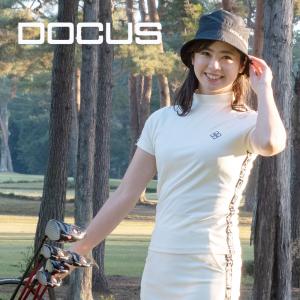 【20%OFF】 DOCUS レディース ゴルフウェア Tape Mock DCL23S011ドゥーカス ゴルフ シャツ｜unitedcorrs