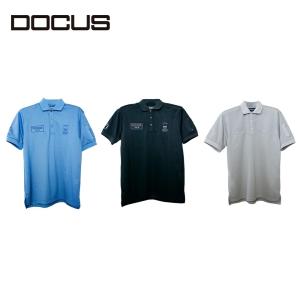 ドゥーカス 春夏 ポロ メンズ ウェア アパレル 大人 かっこいい DOCUS dcm21s006 SLEEVE POCKET POLO SHIRT コアーズ｜unitedcorrs