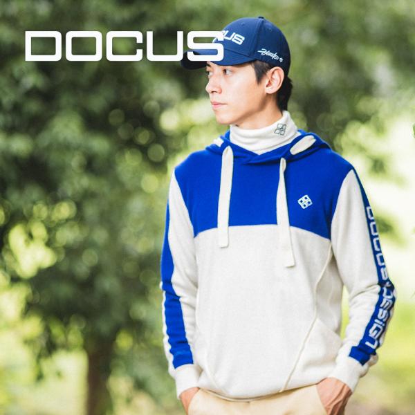 【2023年新作】 DOCUS メンズ パーカー Cashmere Hoodie DCM23A023...