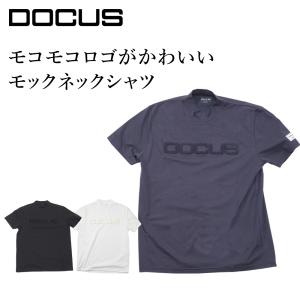 DOCUS（ドゥーカス） ゴルフウェア モックネック シャツ 半袖 春夏