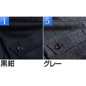 ビジネスコート メンズ カシミヤ100% カシ...の詳細画像1