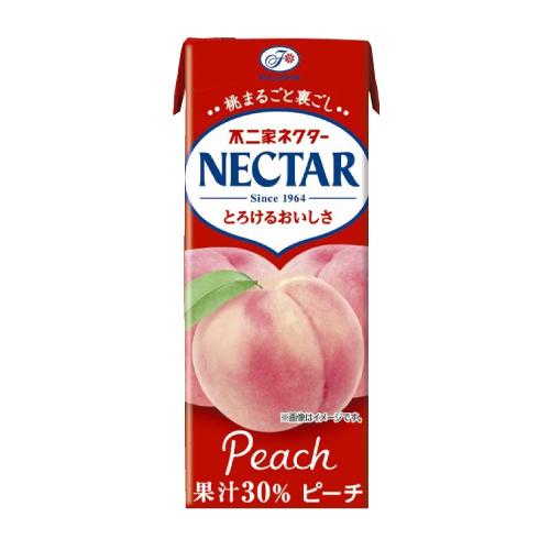 不二家 ネクターピーチ 200ml 紙パック24本入