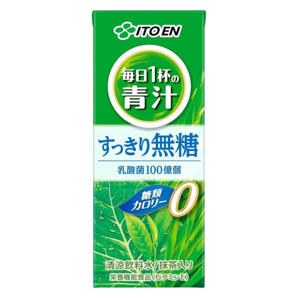 伊藤園 毎日1杯の青汁 無糖 紙パック 200ml 24本
