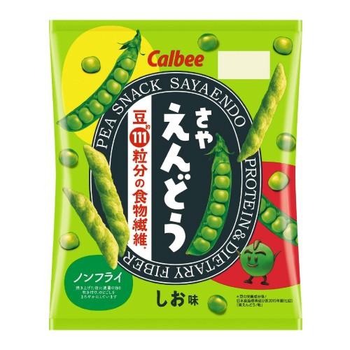 カルビー さやえんどう しお味 61g 12袋