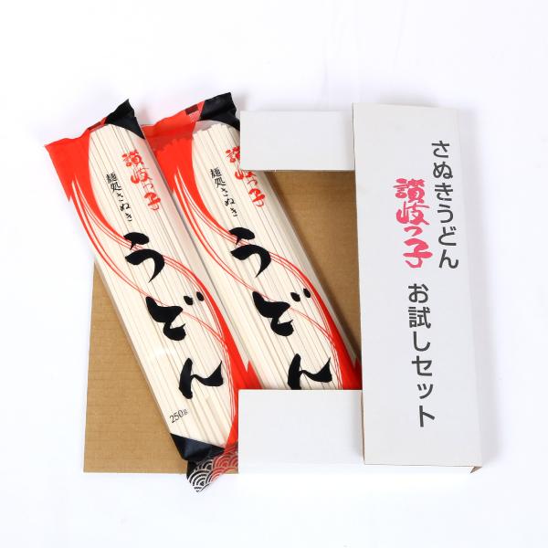 【訳あり】賞味期限2026年2月　本物の味 讃岐うどん 讃岐っ子 お試しセット　ワンコイン 乾麺2袋...