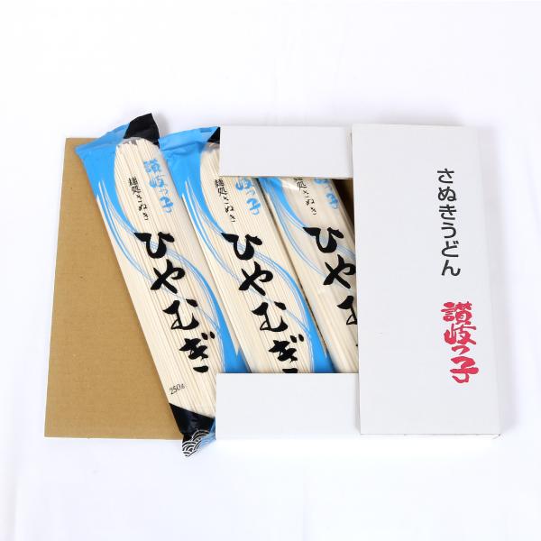 本物の味 讃岐ひやむぎ 讃岐っ子 お試しセット 乾麺3袋入り 6〜9人前 ポイント消化 送料無料