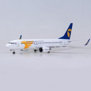 サウジアラビア 模型飛行機 LEDライト ギア付 飾り 置物 旅行 模型