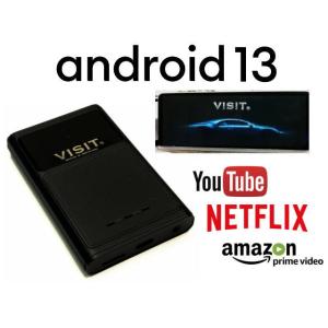 VISIT ELA-V13 ユーチューブ、アマゾンプライム、NETFLIX動画をカープレイで観る　テ...