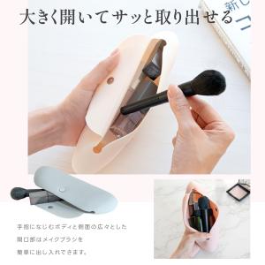 シリコン製 メイクブラシケース 収納ケース 旅...の詳細画像3