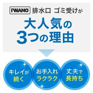 排水口 ゴミ受け ステンレス キッチン シンク...の詳細画像3