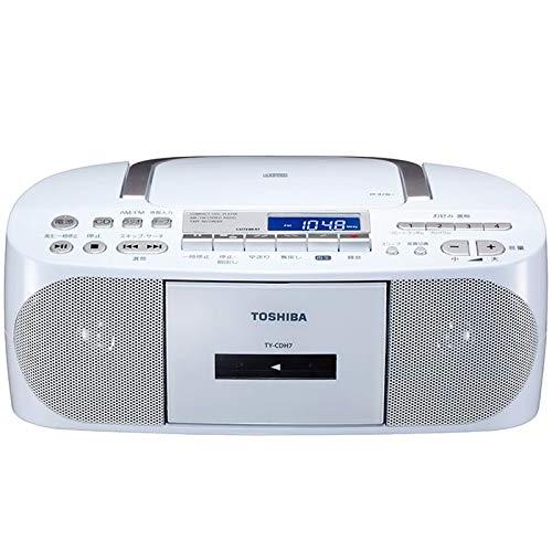 東芝 CDラジカセ TY-CDH7 ホワイト