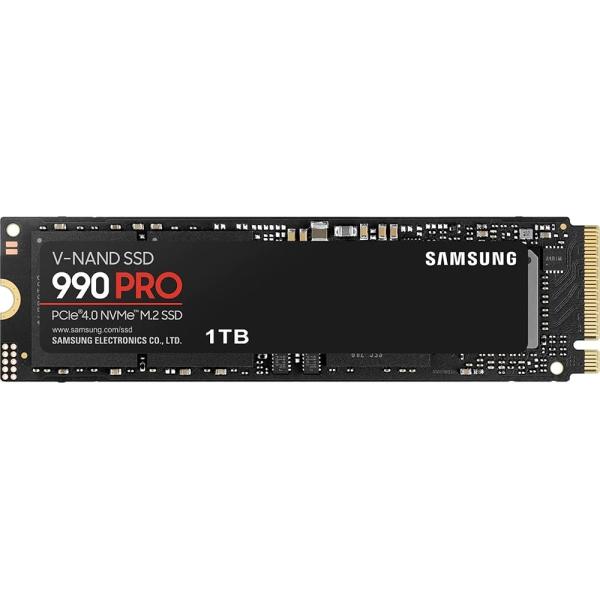 Samsung 990 PRO SSD 1TB PCIe 4.0 M.2 内蔵ソリッドステートハード...