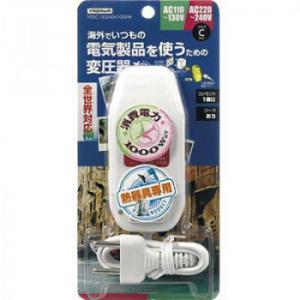 HTDC130240V1000W 全世界対応変圧器(電子式) プラグC