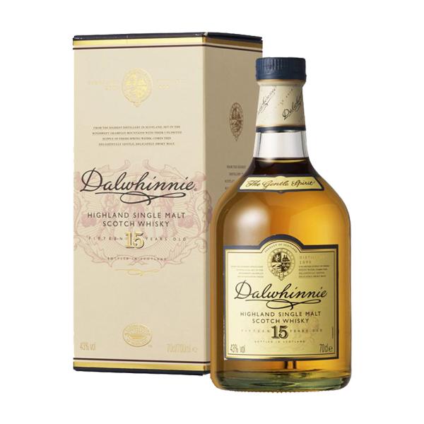 ウイスキー スコッチ ハイランド シングルモルト ダルウィニー 15年 43度 700ml 箱入り ...