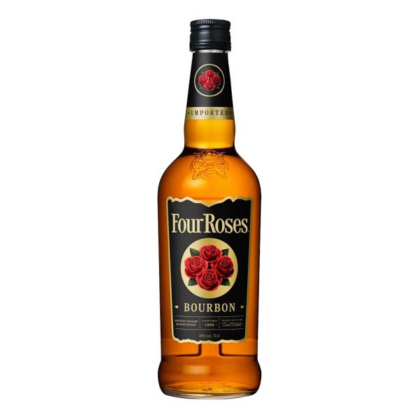 ウイスキー アメリカンウイスキー バーボン フォアローゼス ブラック 40度 700ml 箱無し