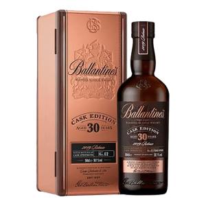 ウイスキー スコッチ ブレンデッド バランタイン 30年 カスクエディション 50.1度 500ml 箱入り BATCH No.02 高級 Ballantine's｜unix11112000