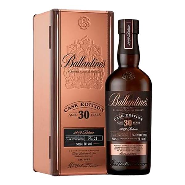 ウイスキー スコッチ ブレンデッド バランタイン 30年 カスクエディション 50.1度 500ml...