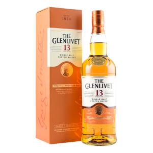 ウイスキー スコッチ スペイサイド シングルモルト ザ グレンリベット 13年 ファーストフィル アメリカンオーク 40度 700ml 箱入り｜unix11112000
