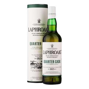 ウイスキー スコッチ アイラ シングルモルト ラフロイグ クォーターカスク 48度 700ml 箱入り LAPHROAIG QUARTER CASK｜unix11112000