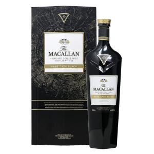 ウイスキー スコッチ ハイランド シングルモルト マッカラン レアカスク ブラック 48度 700ml 箱入り 高級 MACALLAN RARE CASK BLACK｜unix11112000