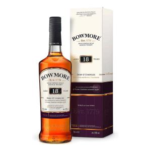 ウイスキー スコッチ アイラ シングルモルト ボウモア 18年 ディープ&コンプレックス 43度 700ml 箱入り BOWMORE｜unix11112000
