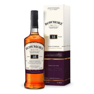 ウイスキー スコッチ アイラ シングルモルト ボウモア 18年 ディープ&コンプレックス 43度 700ml 箱入り BOWMORE