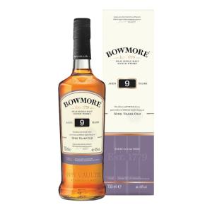 ウイスキー スコッチ アイラ シングルモルト ボウモア 9年 40度 700ml 箱入り BOWMORE｜unix11112000