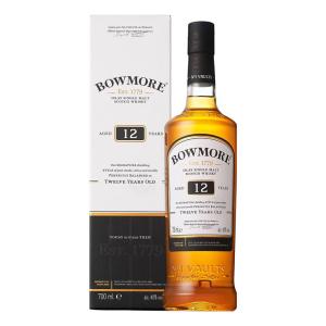 ウイスキー スコッチ アイラ シングルモルト ボウモア 12年 40度 700ml 箱入り BOWMORE｜unix11112000