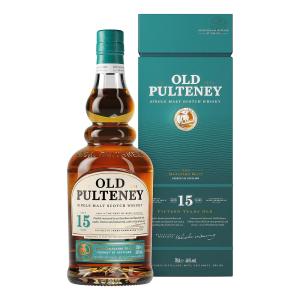 ウイスキー スコッチ ハイランド シングルモルト オールドプルトニー 15年 46度 700ml 箱入り OLD PULTENEY｜unix11112000