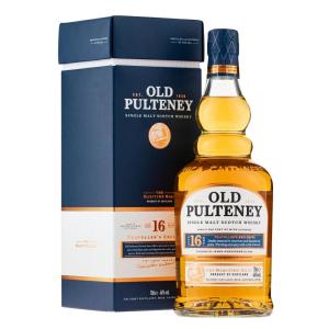 ウイスキー スコッチ ハイランド シングルモルト オールドプルトニー 16年 46度 700ml 箱入り OLD PULTENEY｜unix11112000