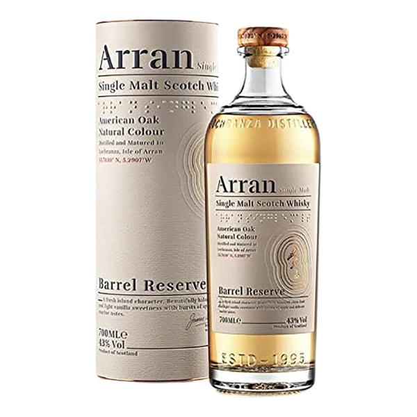 ウイスキー スコッチ アイランズ シングルモルト アラン バレルリザーブ 43度 700ml 箱入り...