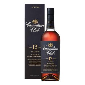 ウイスキー カナディアンウイスキー カナディアンクラブ クラシック 12年 40度 700ml 箱入り｜unix11112000