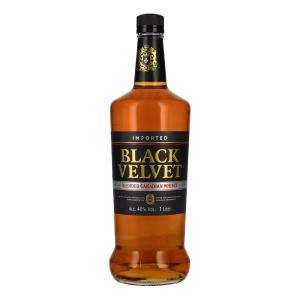 ウイスキー カナディアンウイスキー ブラックベルベット 40度 1000ml 箱無し BLACK VELVET｜unix11112000
