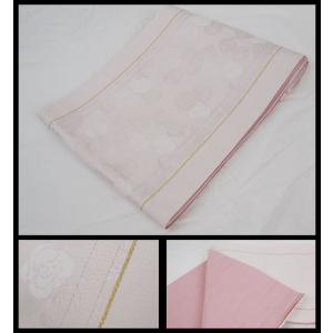 【京紫織】お仕立て上がり洗える帯【ラメしま-京袋帯-】