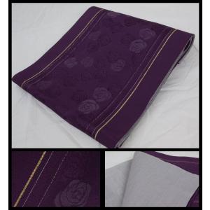 【京紫織】お仕立て上がり洗える帯【ラメしま-京袋帯-】